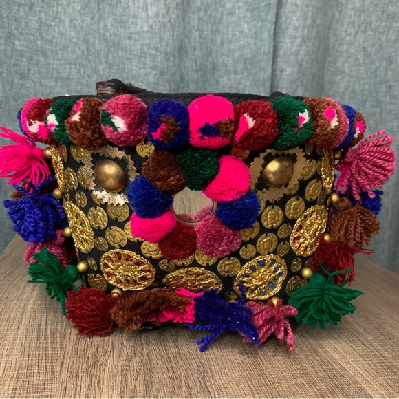 NWT FIGUE Frida Mini Tuk Tuk Tote bag Multicolor OS - Picture 13 of 13